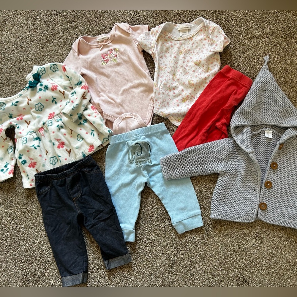 6-9 month girl clothing